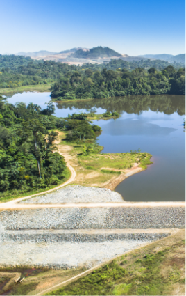 Imagem de uma barragem