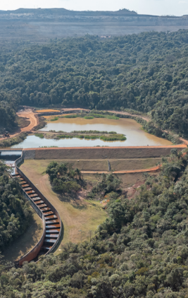 Imagem de uma barragem