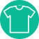 Ícone representando uma camiseta