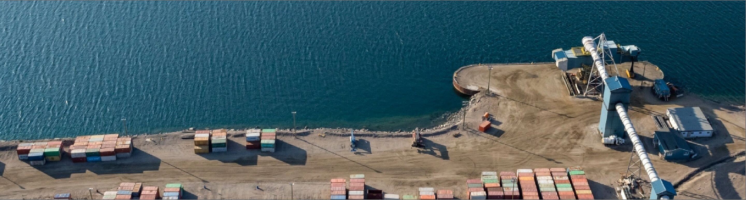 Voisey's bay aerial view