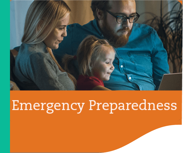Family. Emergency Preparedness written